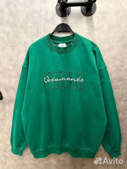 Свитшот Vetements Original оверсайз