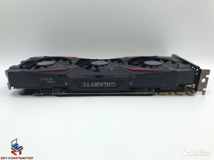 Видеокарта 8Гб Gigabyte GTX 1070TI gaming гарантия