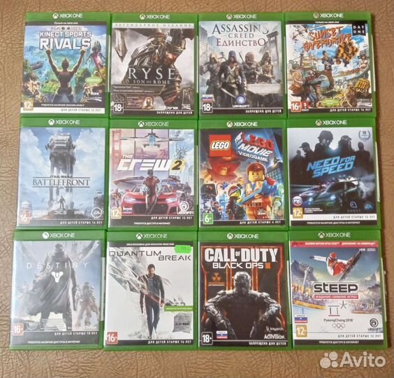 Игры на xbox One