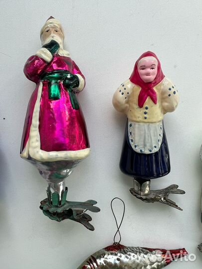 Елочные игрушки СССР