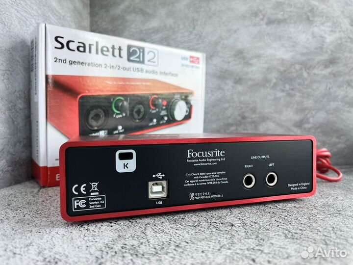 Focusrite Scarlett 2i2 2nd gen