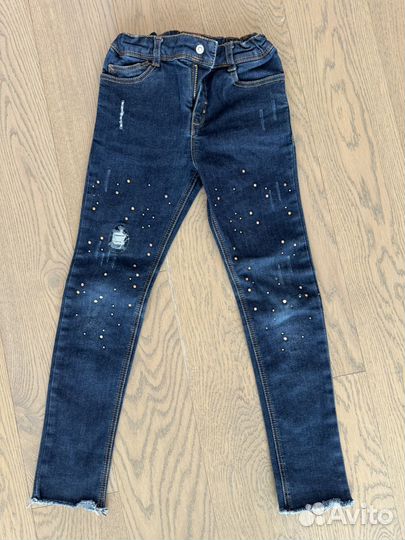Джинсы для девочки116