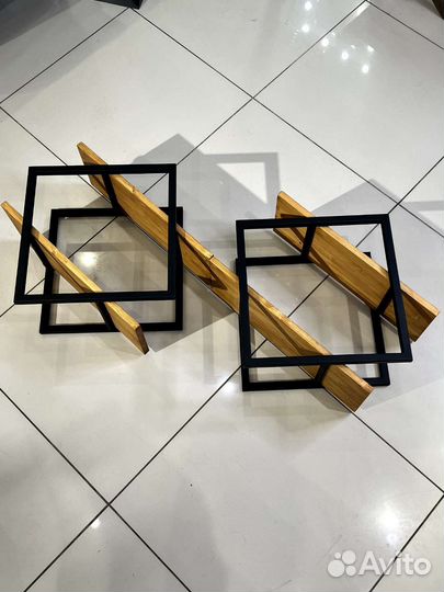 Полки в стиле лофт