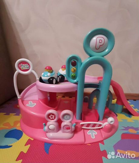 Гараж парковка с машинками ELC