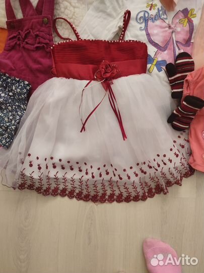 Пакет одежды на девочку 76-92 размеры
