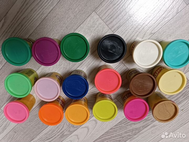 Пластилин Play doh и формочки