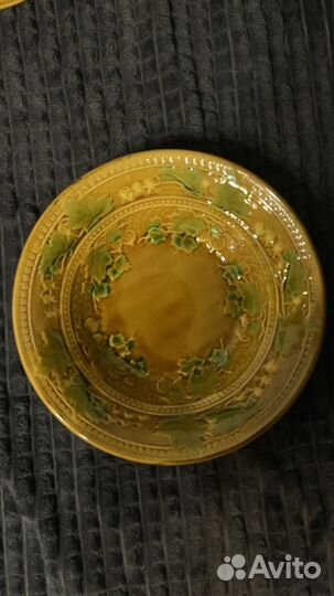 Тарелка сухарница подсолнух блюдо зик СССР