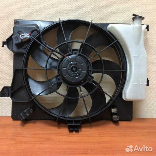 Хендай Солярис Вентилятор диффузор радиатора охлаж