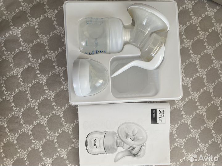 Молокоотсос avent ручной бу