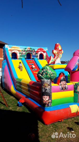 Батут мишки братишки