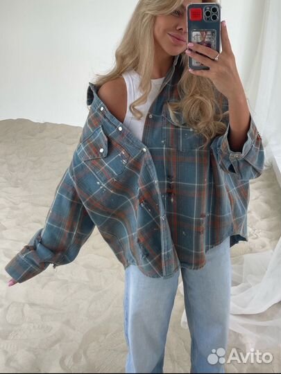 Рубашка джинсовая boutique tree