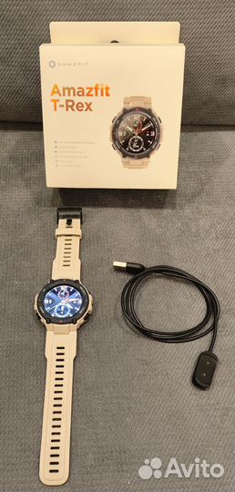 Смарт часы Xiaomi Amazfit T-Rex Khaki (A1919)