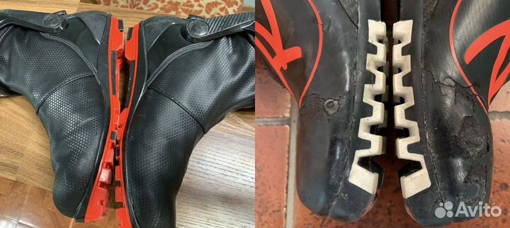 Лыжные ботинки коньковые KV+ и rossignol