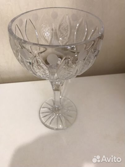 Ваза хрустальная СССР. Креманка