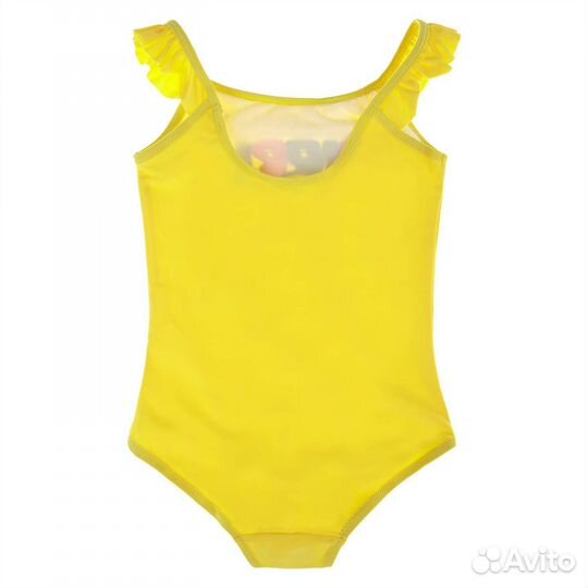 Новый слитный купальник для девочки (110, 122)
