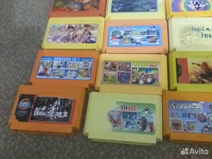 Картриджи dendy