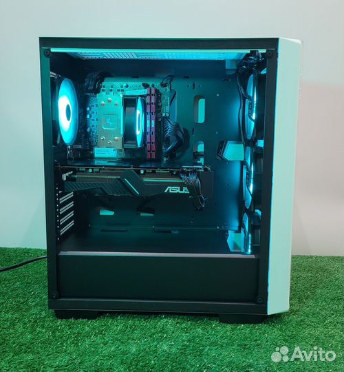Игровой пк RX5700XT/i3 12100f/16gb