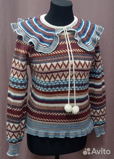 Винтажный свитер женский