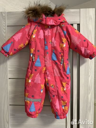 Зимний комбинезон 80 для девочки