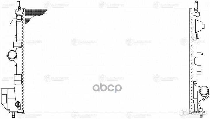 Радиатор охл. opel Vectra C 1.6i/1.8i MT 02