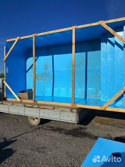 Бассейн 5м*3м*1.5м(из чаши полипропилена)