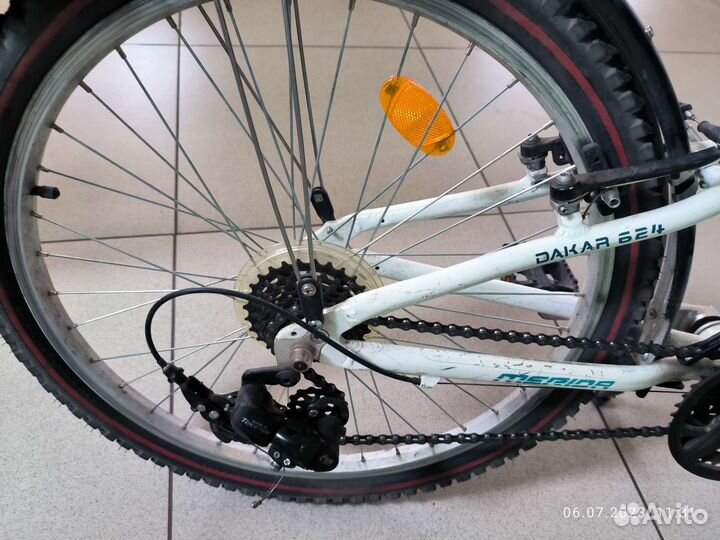 Детский велосипед бу 24