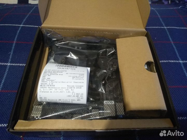 Gigabyte b450m k (новая)