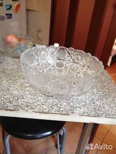 Хрустальная салатница