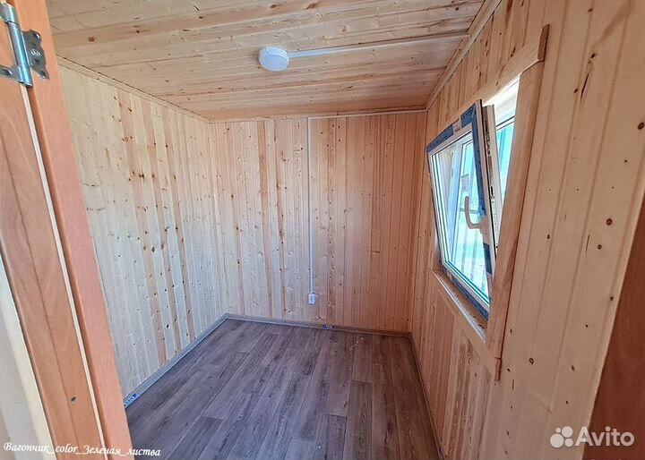 Вагончик строительный 6 x 2.4 м