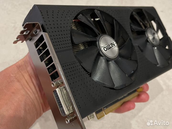 Видеокарта sapphire nitro rx 470, 8 гб