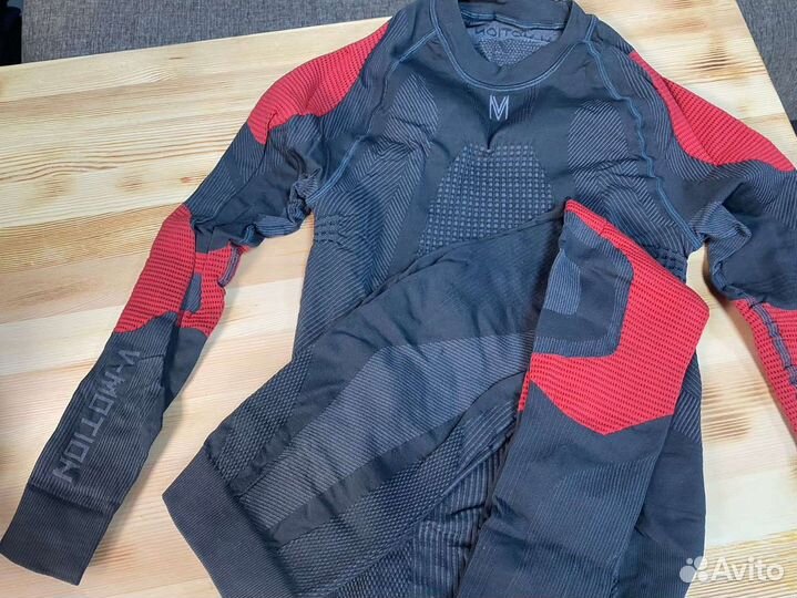 Термобелье V-motion alpinesports, black / RED