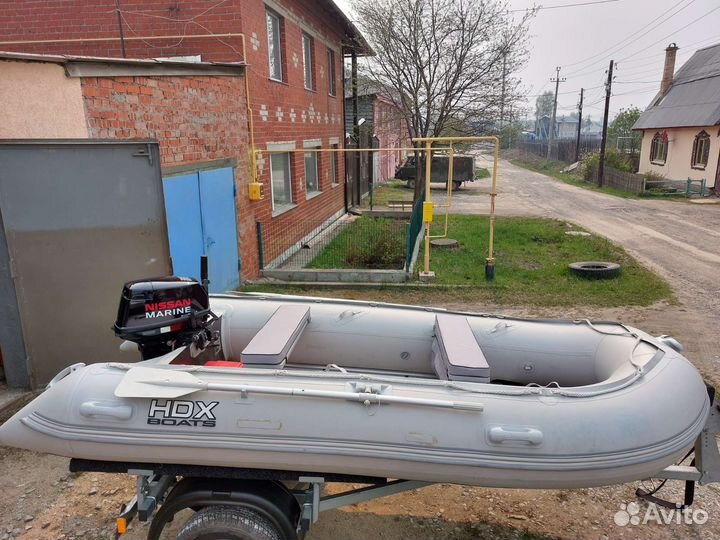 Лодка HDX 370 и мотор Nissan Marine 18