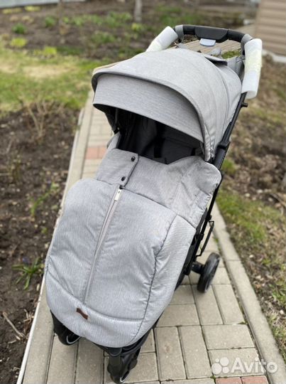 Новая прогулочная коляска babalo 2022 серая