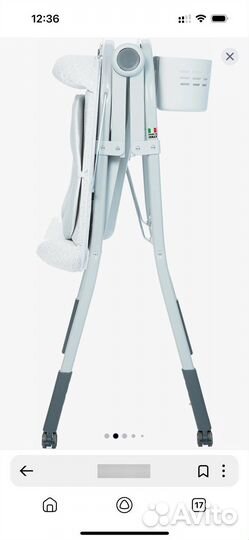 Пеленальный столик с ванночкой chicco