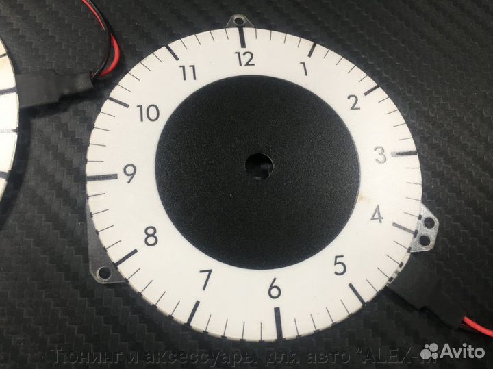 Белые циферблаты с подсветкой Mercedes w124