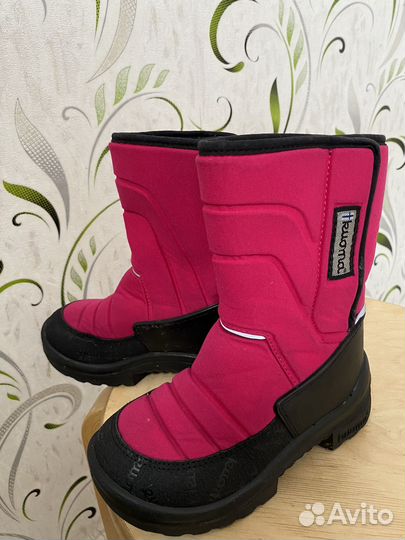 Сапоги зимние для девочки 28р
