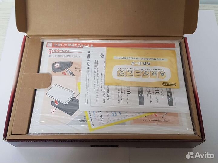 Nintendo 3ds flare red прошитая
