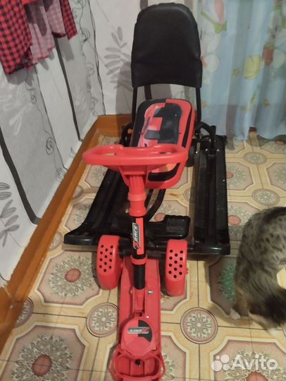 Детский снегокат