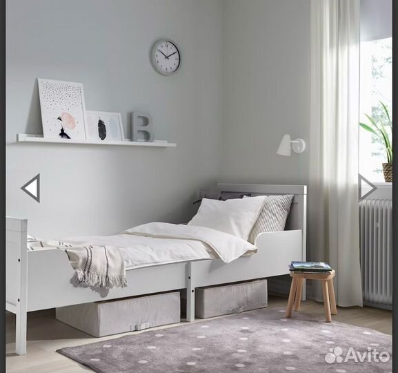 Детская раздвижная кровать IKEA сундвик