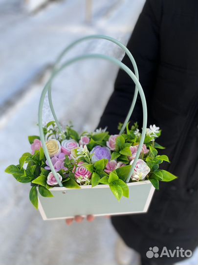 Букеты из мыла