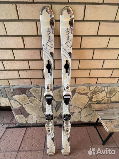 Горные лыжи с ботинками женские