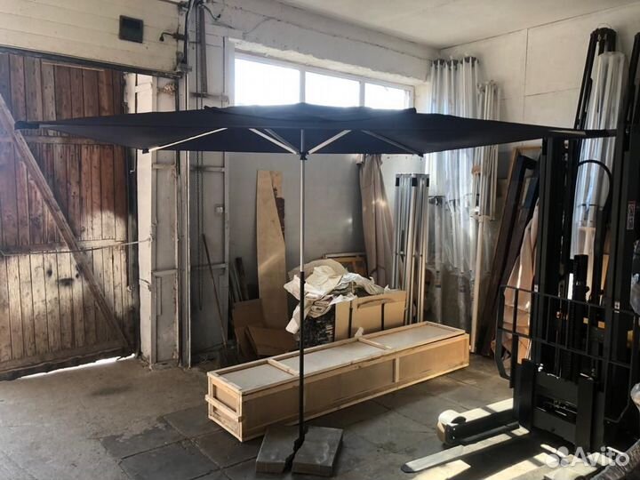 Зонт пляжный большой. Зонт торговый 2х2, 3х3 м