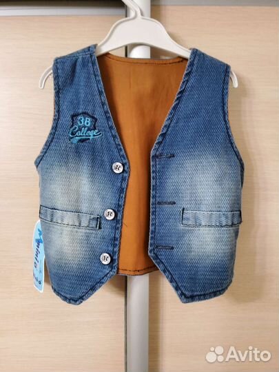 Джинсовый костюм для мальчика