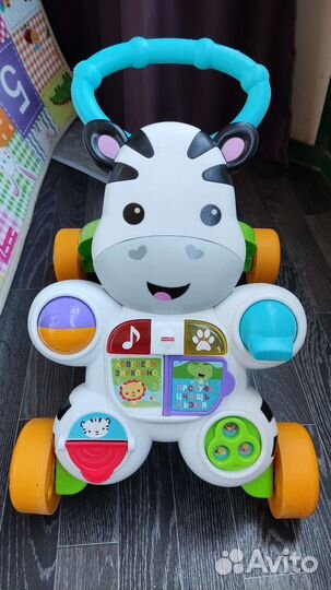 Ходунки fisher price зебра
