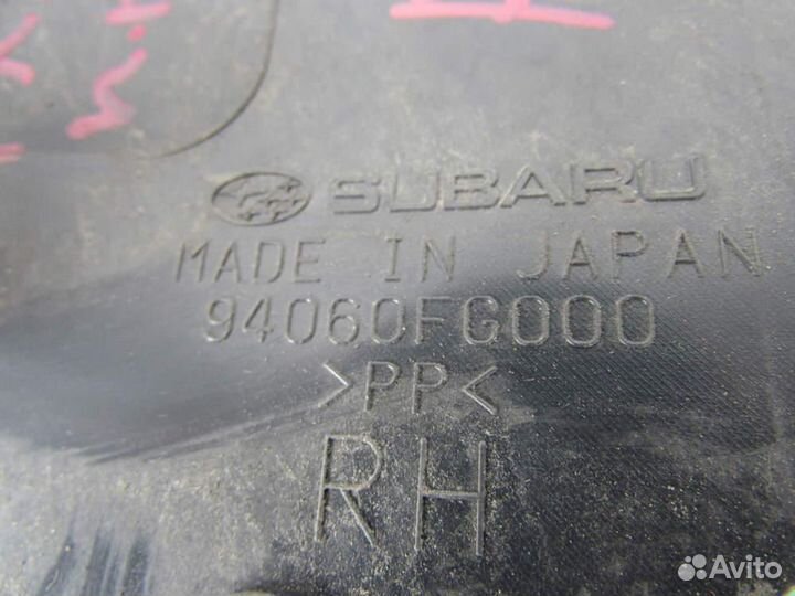 Обшивка стойки для Subaru Impreza 3 2007-2012г