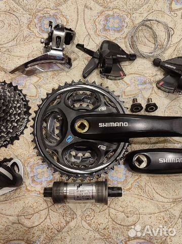 Трансмиссия shimano для велосипеда