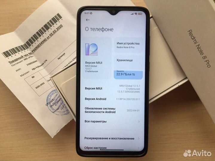 Xiaomi Redmi Note 8 Pro 6/64gb