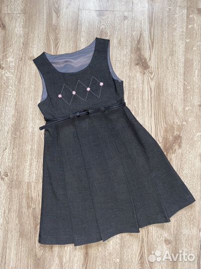 Школьная форма Смена пиджак и сарафан 122