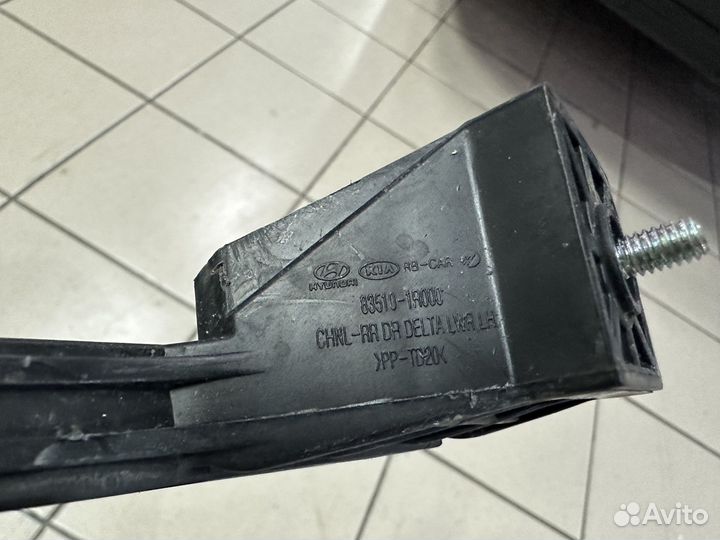 Направляющая заднего левого стекла Солярис