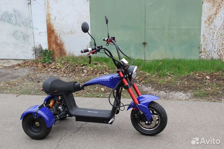 Электрический трайк Quick Bear X6 Trike Chopper